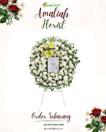 Krans Bunga Duka Sentajo Raya